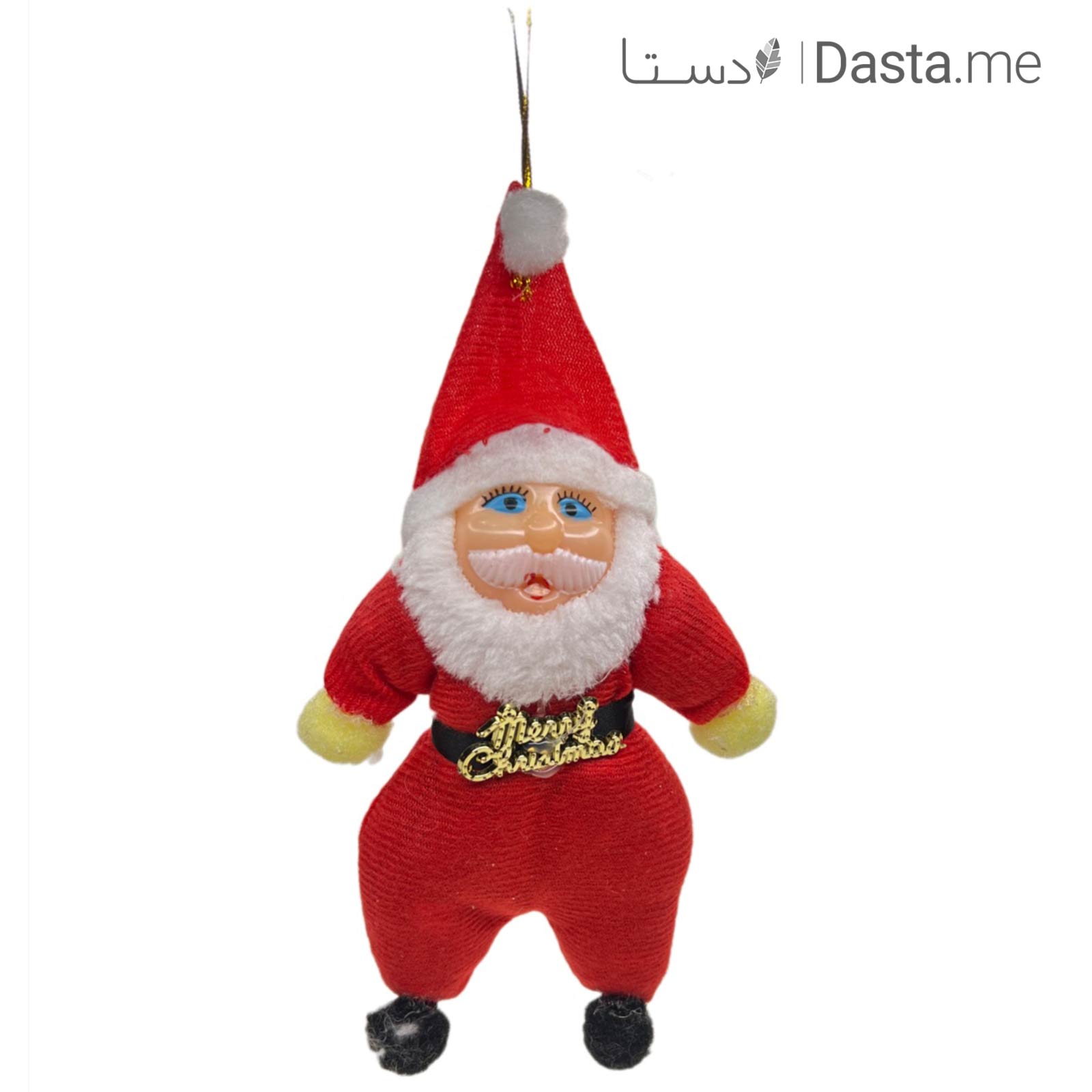 عروسک آویز درخت کریسمس بابانوئل ایستاده
