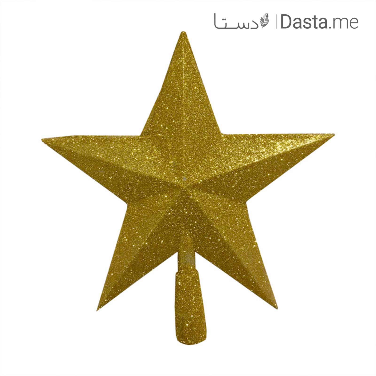 ستاره سر درختی طلایی